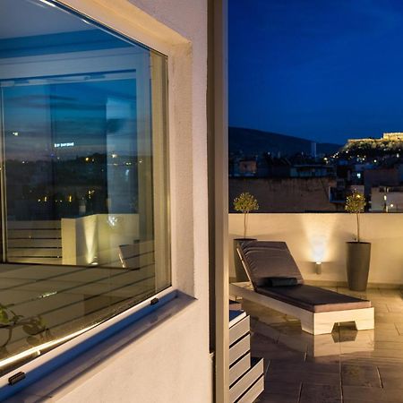 Private Jacuzzi & Acropolis View - The Loft Афины Экстерьер фото