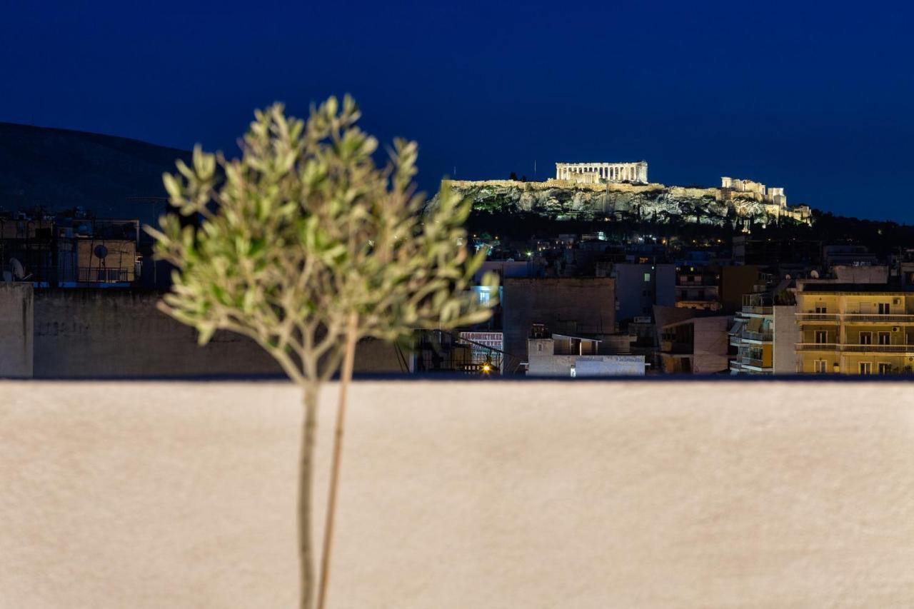 Private Jacuzzi & Acropolis View - The Loft Афины Экстерьер фото