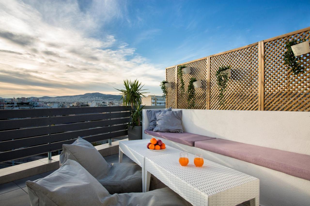 Private Jacuzzi & Acropolis View - The Loft Афины Экстерьер фото